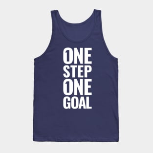 One step. One goal. Tank Top